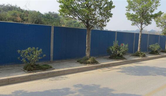 雙流木踏板施工圍擋